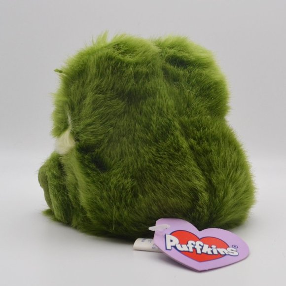 Lily the Frog Puffkins by Swibco Style 6600 Bean Bag Plush - Picture 3 of 8